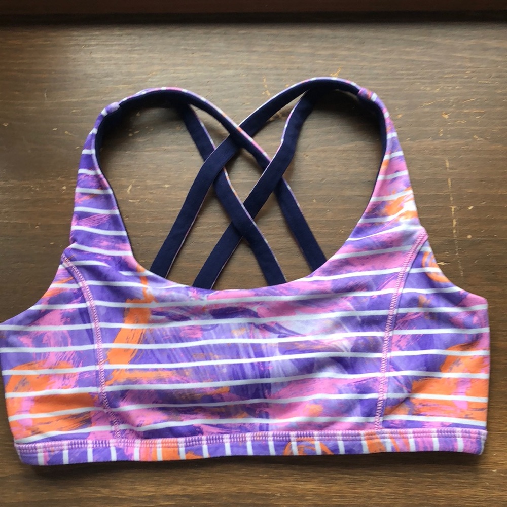 Ivivva by Lululemon girls reversible sports bra